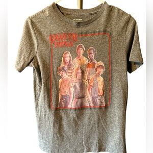 Stranger Things Old Navy Youth Graphic T- Shirt Size Large